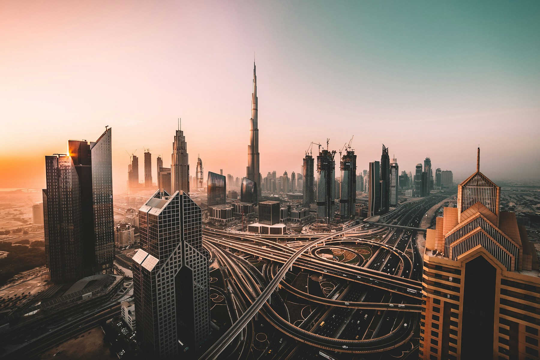 Lo skyline di Dubai